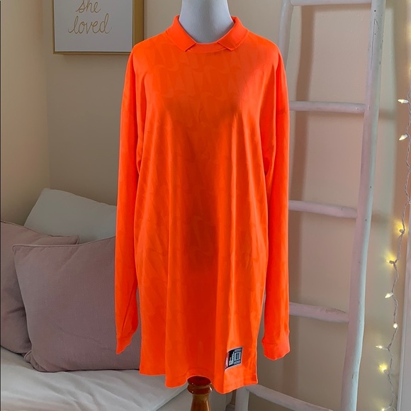 NEW Nike nikelab top Dress mini sporty long sleeve neon - Picture 4 of 8